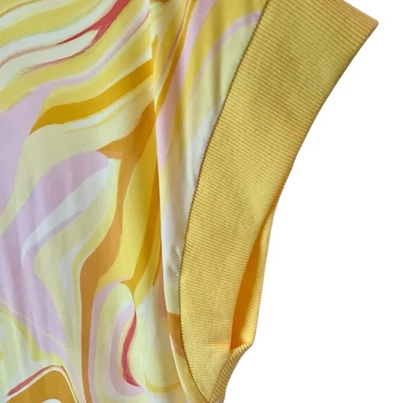 Hale Bob Yellow Orange Graphic Boxy Tee - Picture 5 of 6